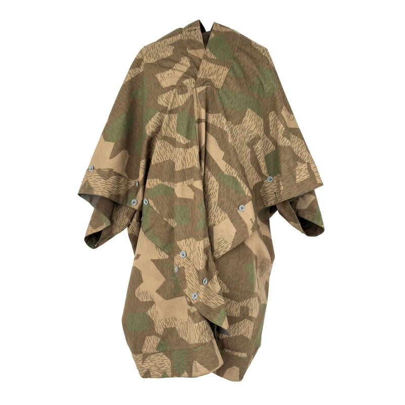 German Repro Splinter Camo Poncho | Shelter Quarter, , large image number 1